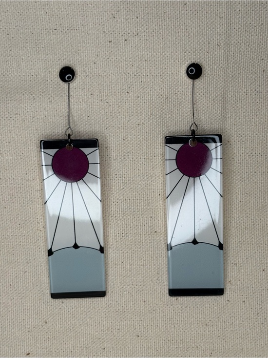Jewelry - Demon Slayer Tanjiro Cosplay Earrings